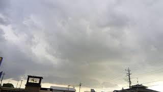 ウェザーリポート動画0412@茨城牛久市 16:30リッジ 怪しげな低層の雲