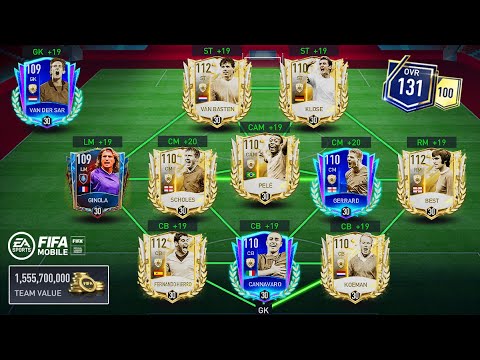 Highest Rated Squad in FIFA MOBILE 22! Squad Upgrade 