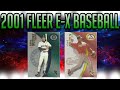 Looking Back At The 2001 Fleer E-X Baseball Card Set!