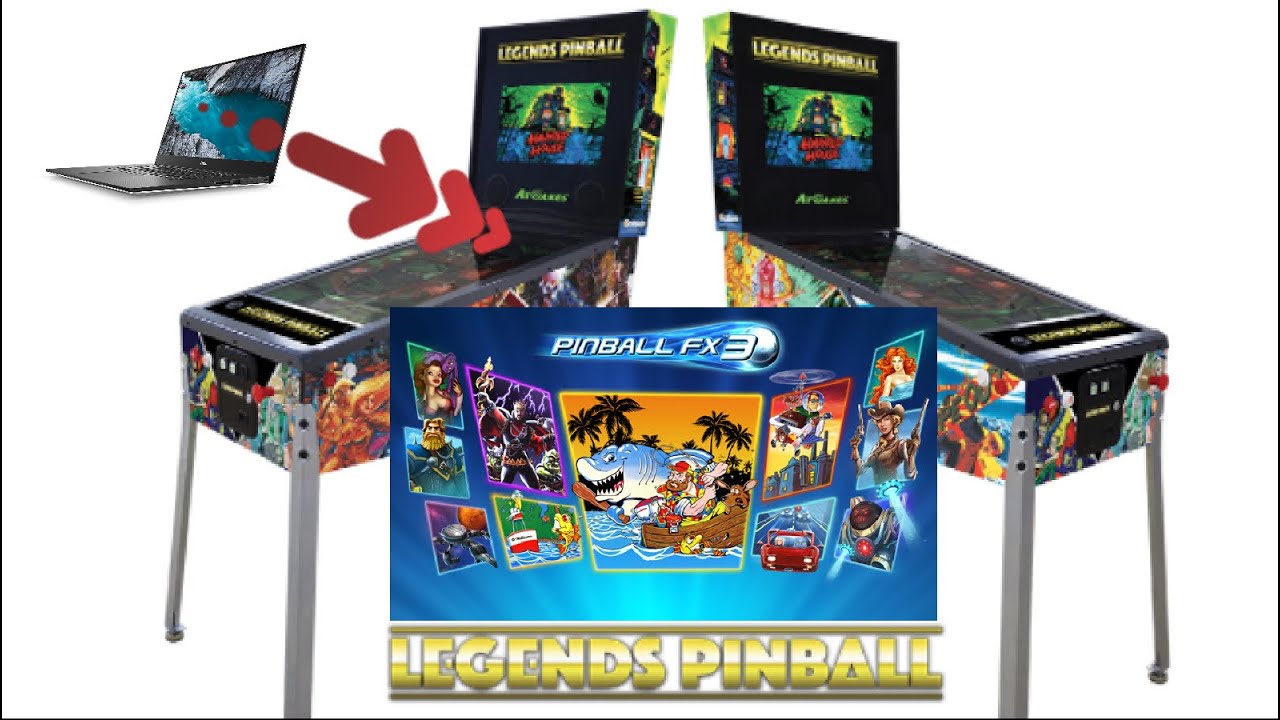 How to Connect PC to Legends Pinball to Play Pinball FX3 in Portrait