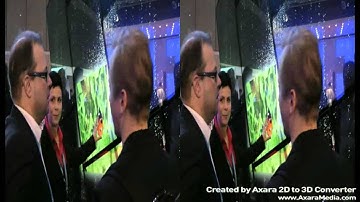 2D to 3D Conversion test using Axaramedia 3D Converter