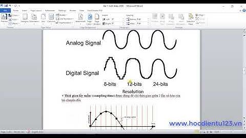 STM32|Phần 7.1-Giới thiệu ADC trong STM32F103C8/ADC in STM32