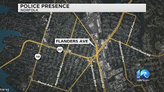 Norfolk police investigate shooting on Flanders Avenue