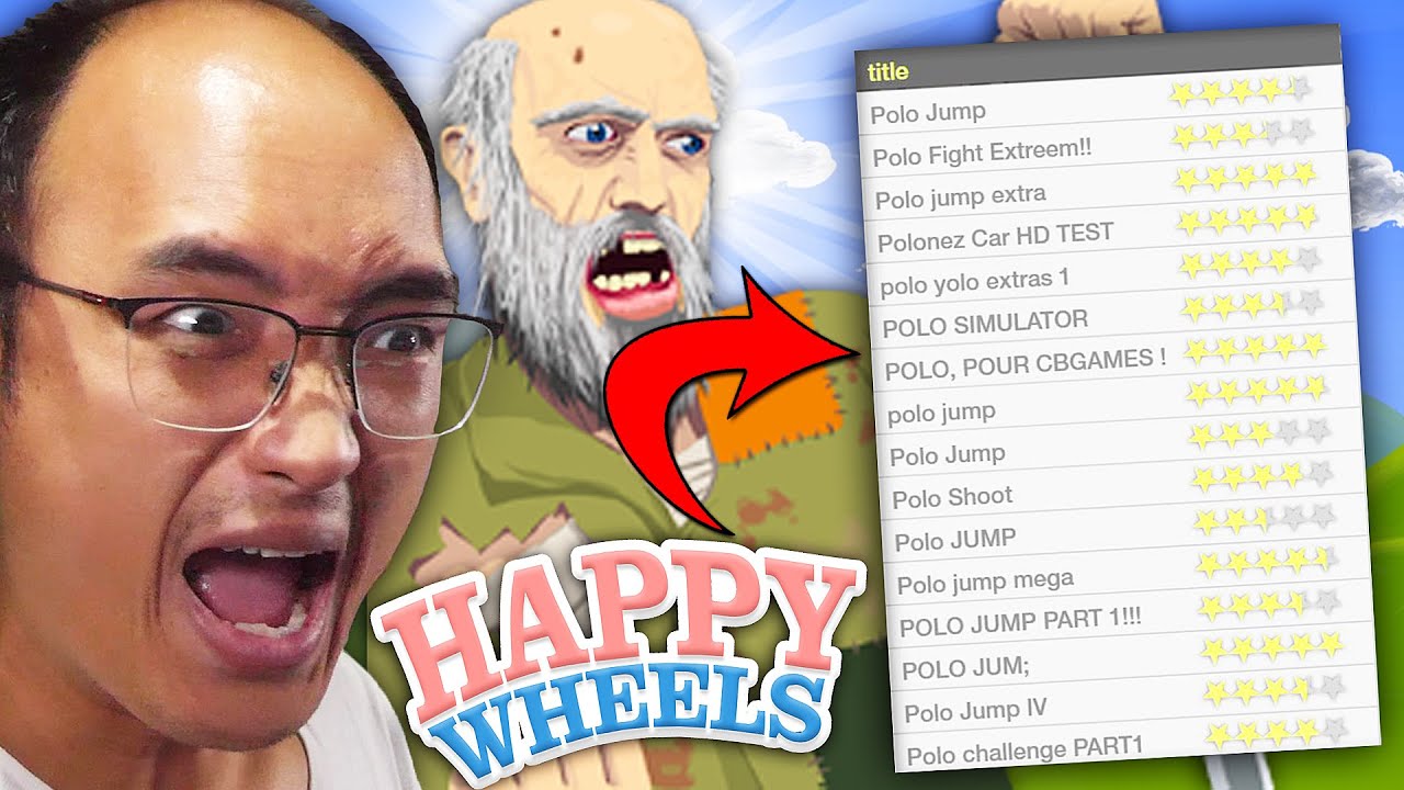 MES NIVEAUX D'ABONNÉS OUBLIÉS SUR HAPPY WHEELS...