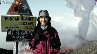 CANTIK MANIS CAH ULAT BULU (VERSI PENDAKI CANTIK)
