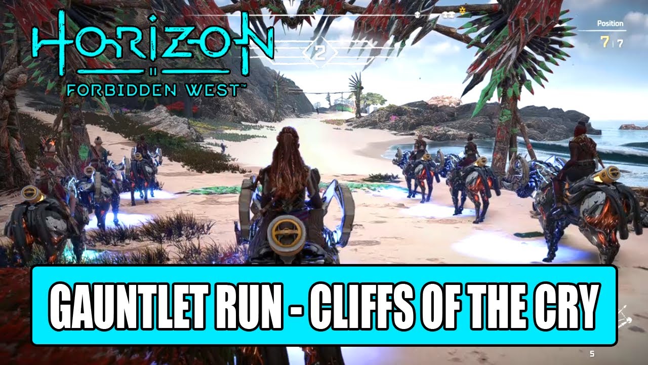 Gauntlet Run - Cliffs of the Cry | Horizon Forbidden West - YouTube