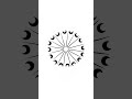 Mesmerizing Geometric Illusion: Rotating Moon &amp; Line Pattern Animation 🌙✨