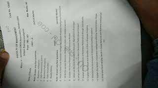 Mba 4th sem 2020 Business intelligence Question paper