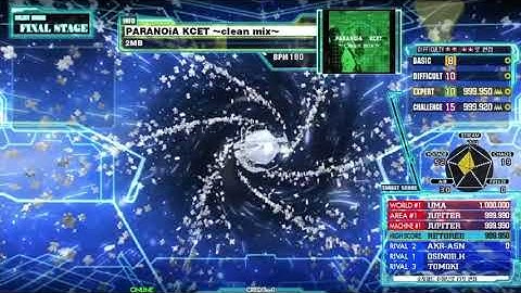 [DDR A20 PLUS] PARANOiA KCET ~clean mix~ [DP EXPERT] MFC