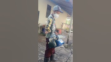 mesin fogging ngadat keluar api#shorts