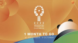 1 Month to 2022 ITTF World Team Table Tennis Championships Finals Chengdu!