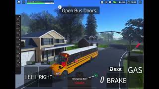 ￼ School bus simulator 23 School route￼ | Roblox￼