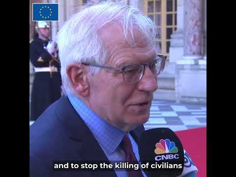 HR/VP Doorstep | Informal Meeting of Heads of State or Government | Versailles, France, 10/03/2022