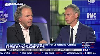 Luc Chatel (PFA): Plus de vente de voitures thermiques dès 2035