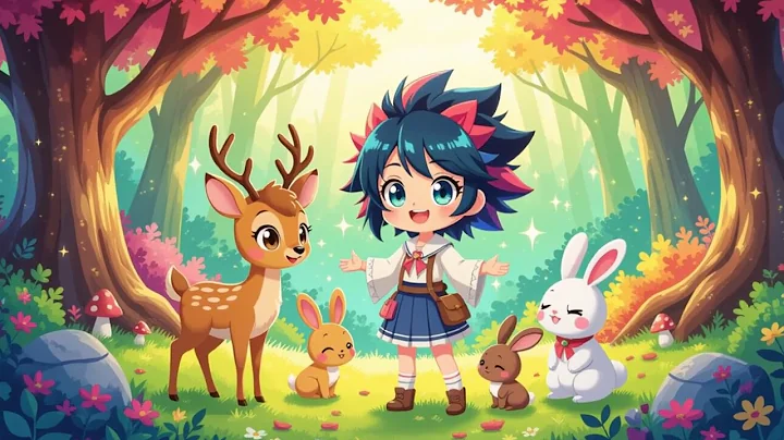 Elara's Journey: Discovering Courage and Friendship Beyond the Hills and Trees