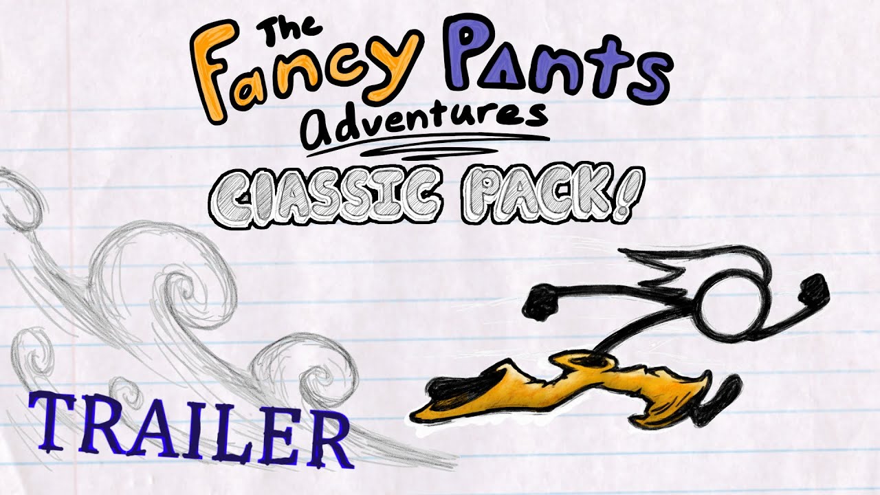 The Fancy Pants Adventures: Classic Pack - Announcement Trailer