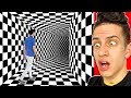 3D ILLUSIONS THAT WILL TRICK YOUR EYES and BRAIN! (IMPOSSIBLE CHALLENGE)