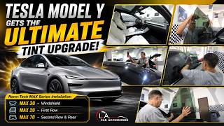 Watch This Tesla Model Y Transform with Nano-Tech MAX Window Tint | Best Car Tint in the Philippines