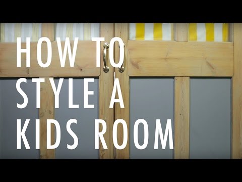 Video: Original Design pentru dormitor pentru copii prezentând culori vibrante și texturi