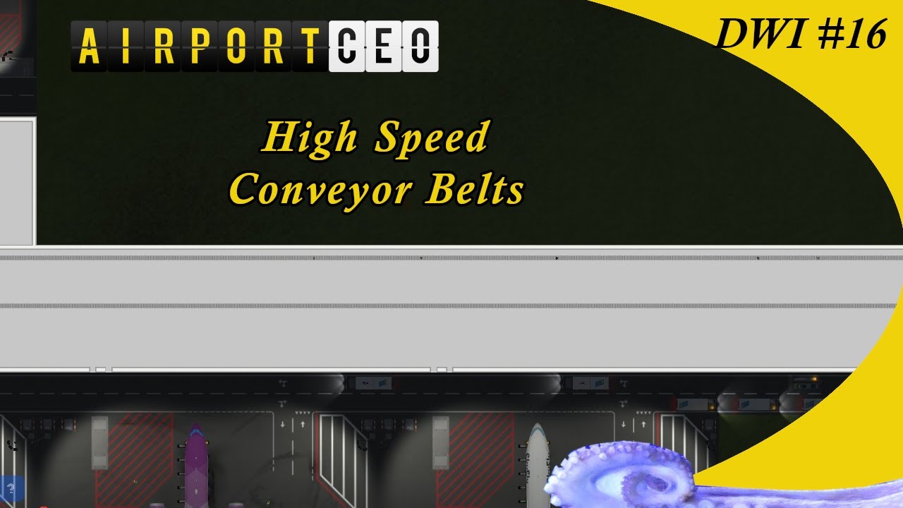 High Speed Conveyor Belt Airport CEO DWI 16 YouTube