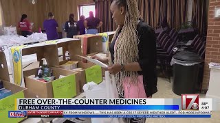Free over the counter medicine in Durham County