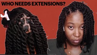 HOW TO- JUICY RUBBER BAND TWIST | No extensions Needed