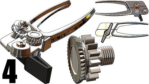 4- Project 22| Tin Opener |SolidWorks Tutorial : gear 2
