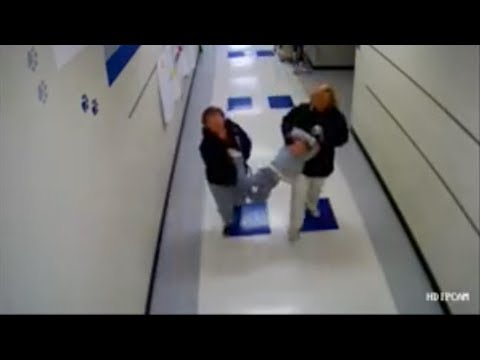 School video shows young boy with autism dragged down a hallway by teachers