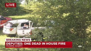 One person killed in Pickens Co. house fire