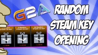 G2A.com 10 Random STEAM CD-KEY Opening!(Jump over to G2A to grab your 10 random keys: https://www.g2a.com/r/thegamesshed-10keys We've all seen random Steam CD-Key offers all over the internet, ..., 2015-06-26T09:08:53.000Z)