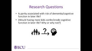 Yan Zhang: Number of Children and Older Adults’ Cognitive Function in the U.S., UK, and China