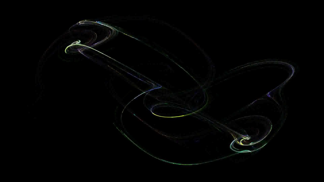 Thomas' cyclically symmetric attractor - YouTube