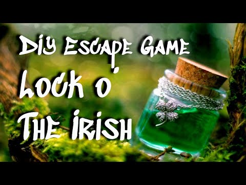 Saint Patrick's Day Escape Room || DIY Escape Game for Kids || Leprechaun Escape Room