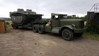 Diamond T 968 969 980 981 Convoy WW2 6x6 YWE Yorkshire Wartime Experience 75th anniversary