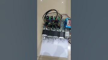 Bộ demo CNC 4 trục tọa độ  XYZA Mach 3 .Ae cần Ib.