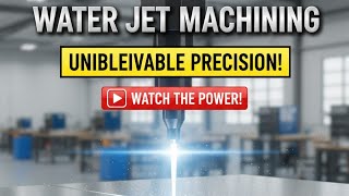 Water Jet Machining Explained | Future of Non-Traditional Manufacturing | High PSI machining 