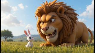 The Clever Rabbit and the Lion | Panchatantra Story for Kids 🐰🦁 | 3D Animated Story