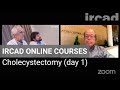 Laparoscopic cholecystectomy  online course day 1