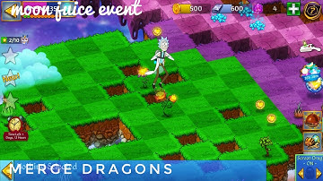 Merge dragons moon juice event/ Rick & Morty