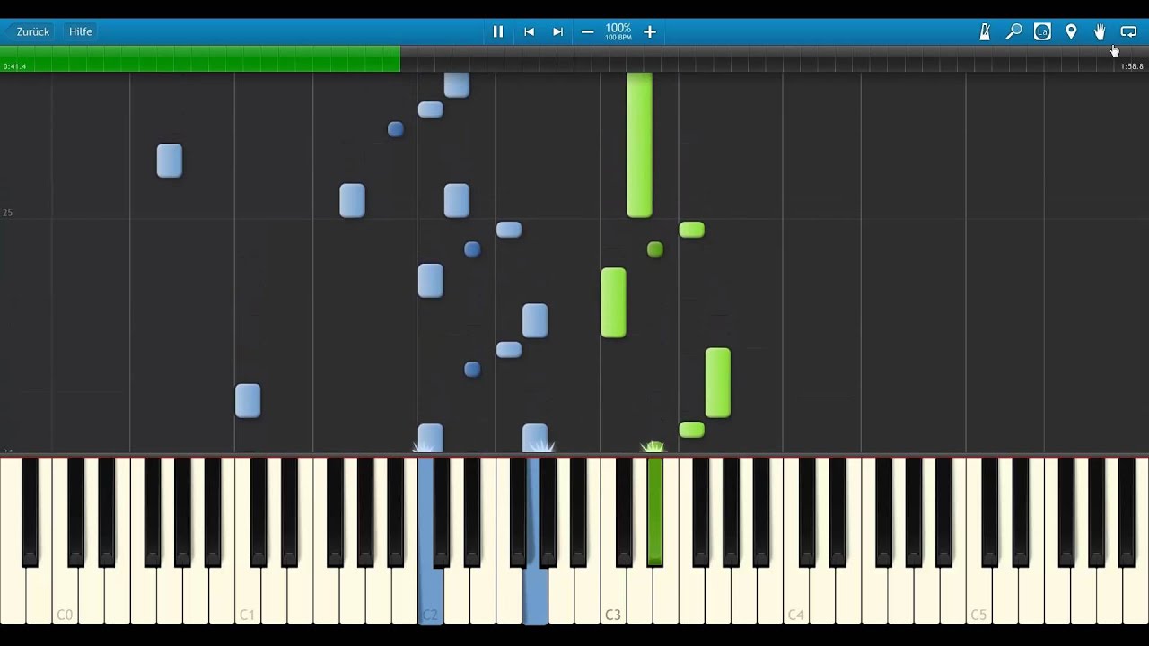 Play synthesia game