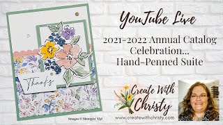 Stampin' Up! New Catalog Celebration - Hand-Penned Suite