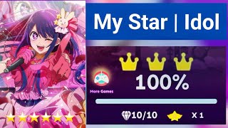 Rolling Sky Remake | Idol | ★★★★★★ all gems and crowns