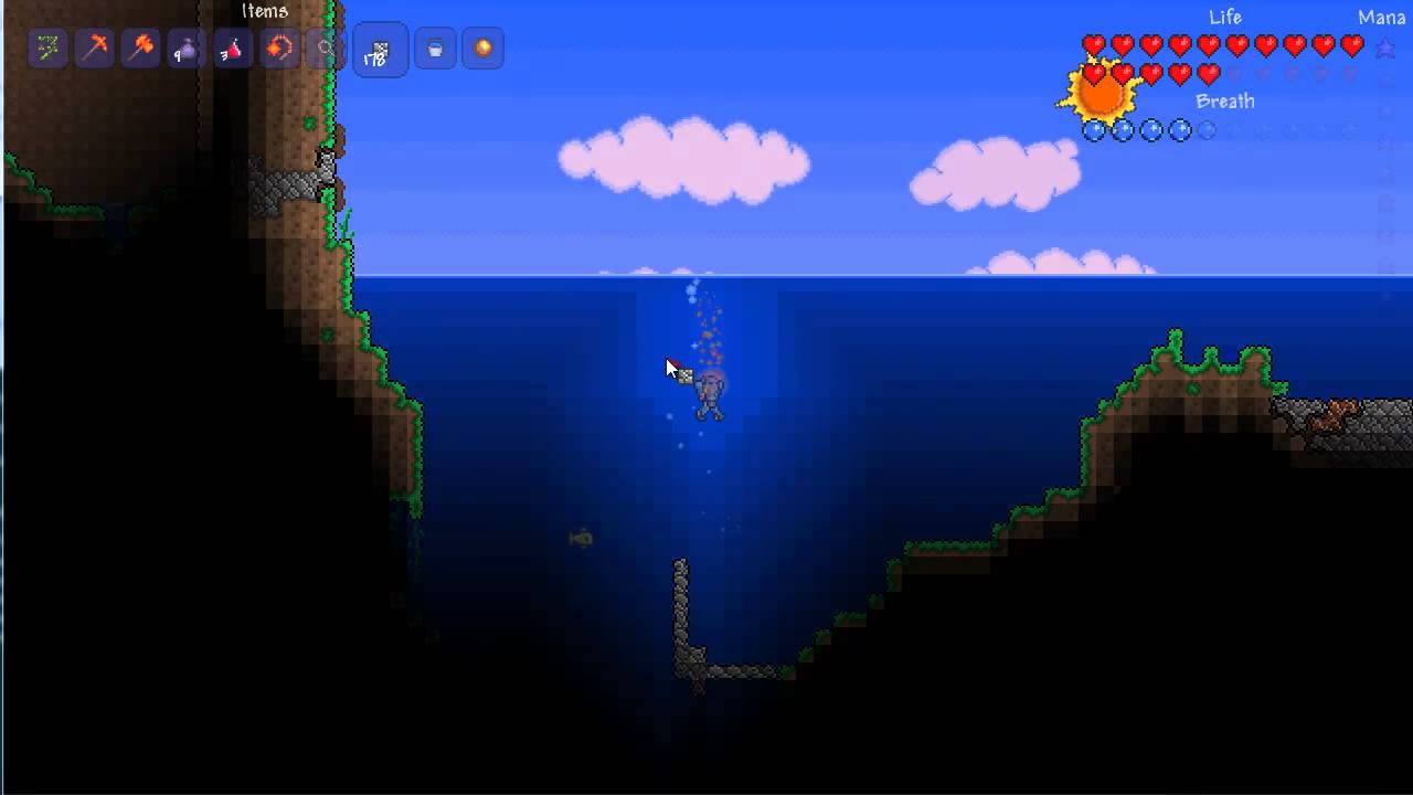 Terraria - The Gold Fish! - YouTube