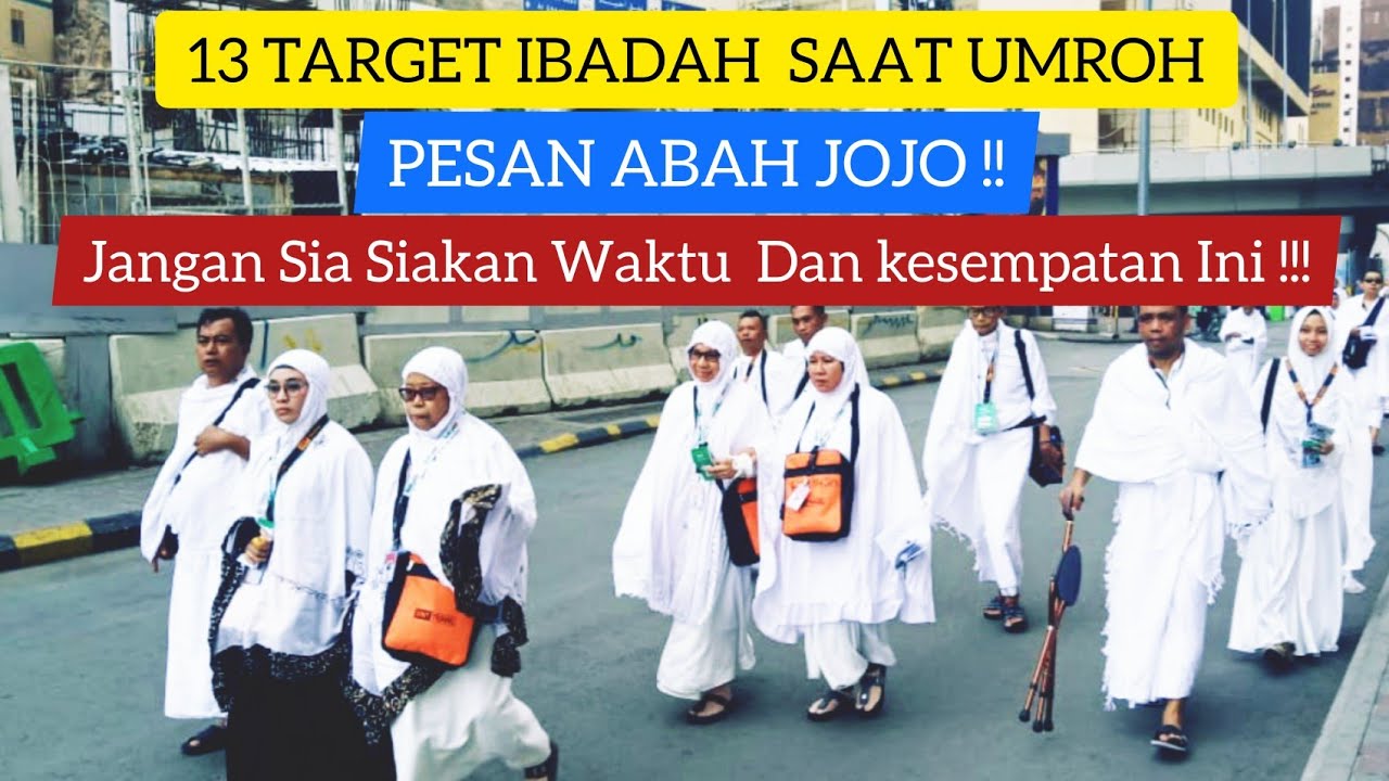Tips Memaksimalkan Ibadah Di Tanah Suci Sa'at Umroh..👍🏻👍🏻