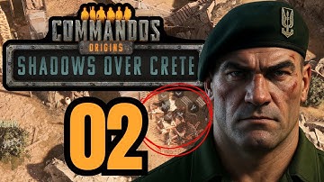 Knifflige Einzelaktionen! (Operation Athena 1/2) | Commandos: Origins - Shadows over Crete (02)