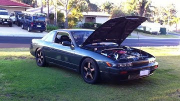 S13 SR20DET Walk around and start up