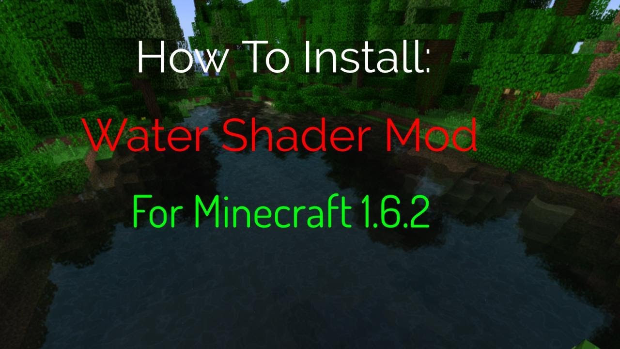 How to Install the Water Shaders Mod for Minecraft 1.7.5 - YouTube