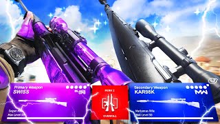 this is what a double sniper loadout looks like in Warzone