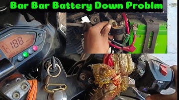 Bajaj Pulser 220 bike Self starting and battery charging problem.