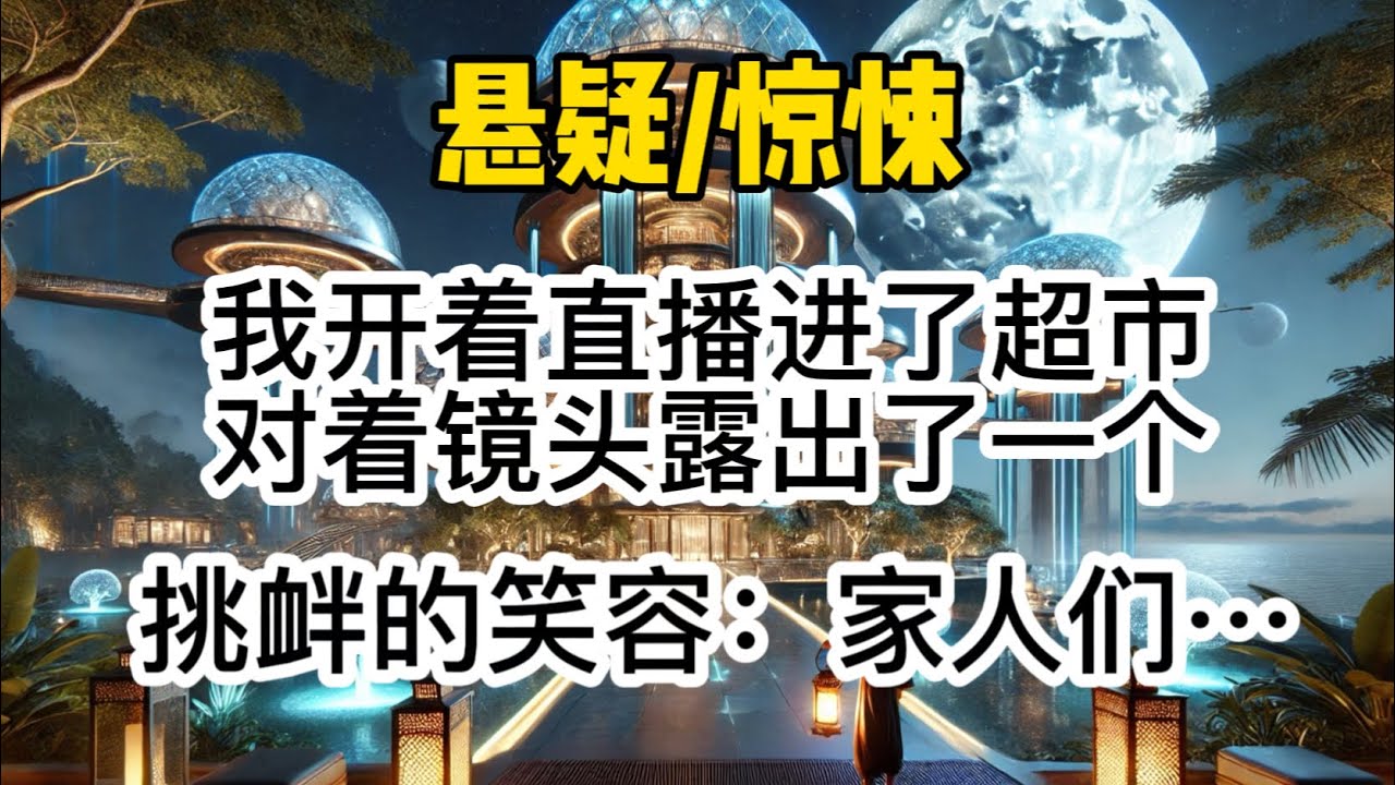 我开着直播进了超市，对着镜头露出了一个挑衅的笑容：「家人们，我今天要零元购。」弹幕瞬间炸锅：「疯了吧，直播偷东西，是想进局子吗…#惊悚 #懸疑 #悬疑 #一口氣看完 